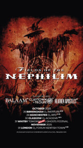 Heathen Apostles on Tour with Fields of the Nephilim